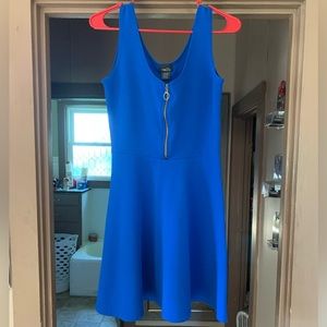 Rue21 Blue Zip Front Dress